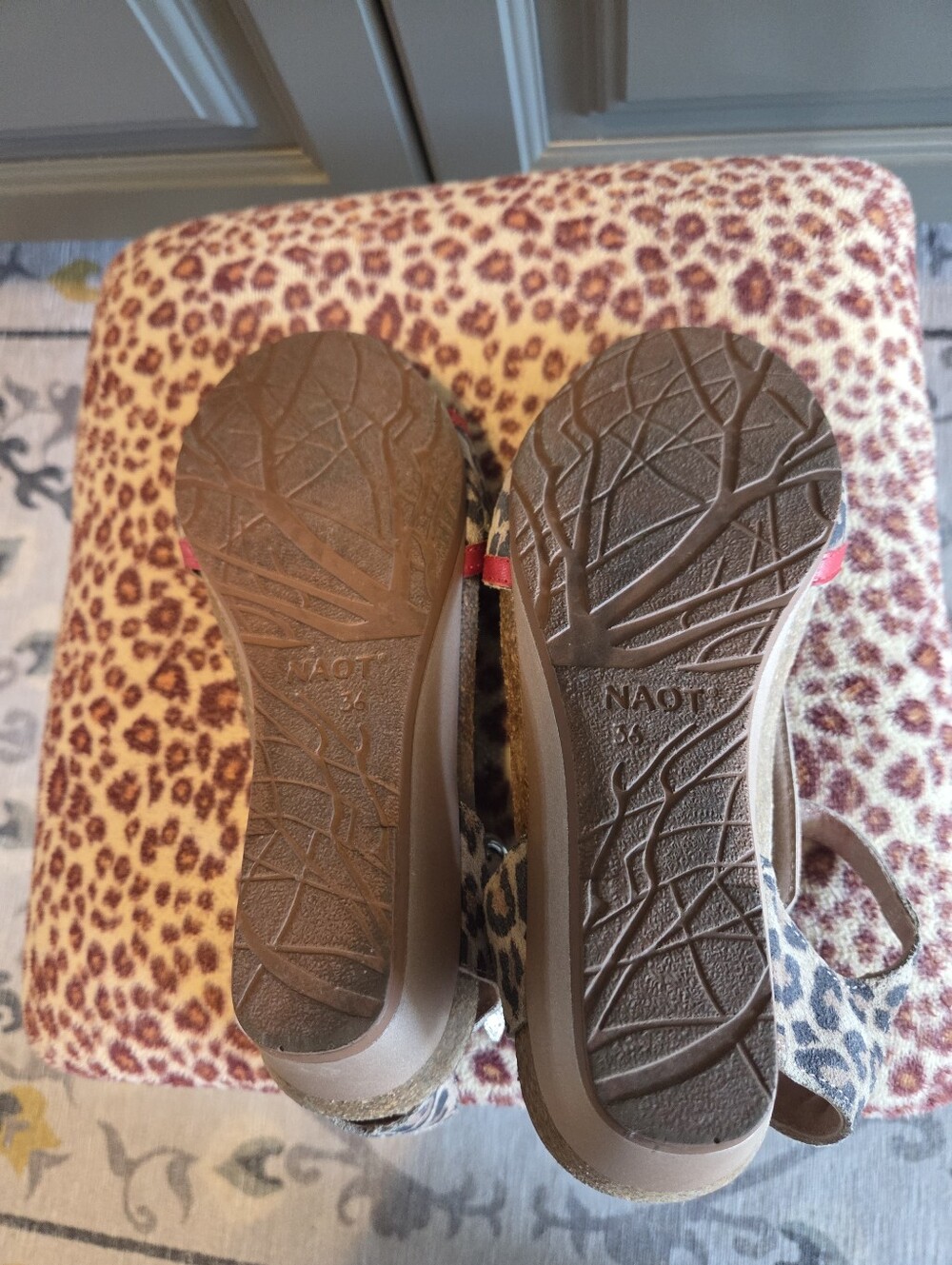 Naot Sandals Size Usa 6 Buckle Strap - Picture 3 of 4